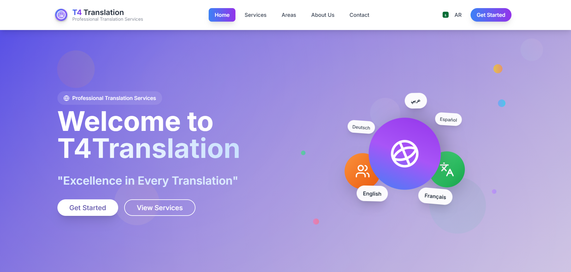 Translation Company Website